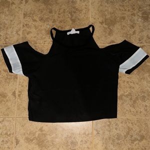 BCBGeneration Shoulder Cutout Top